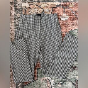 Nicole Miller New York Gingham pants size 4 slim fit